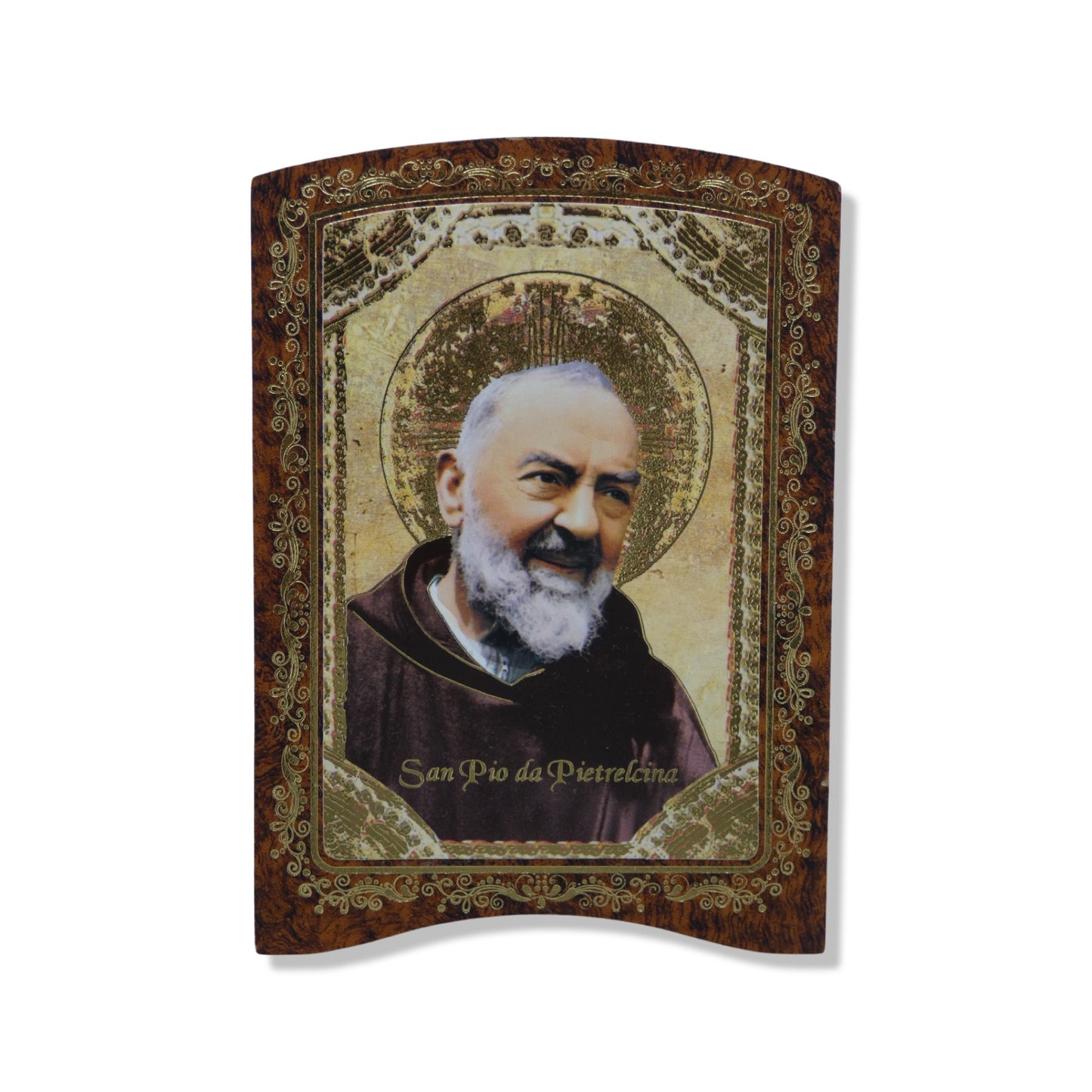 Ornate Padre Pio Image