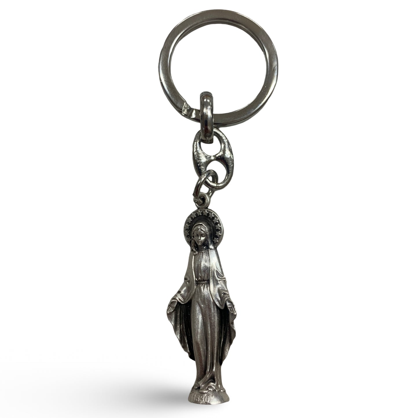 Our Lady of the Miraculous Medal Keychain