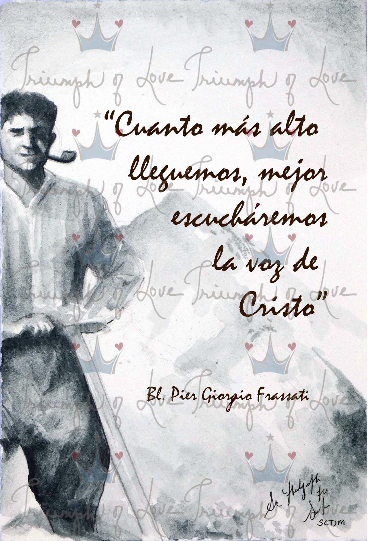 Bl. Pier Giorgio Print by SCTJM