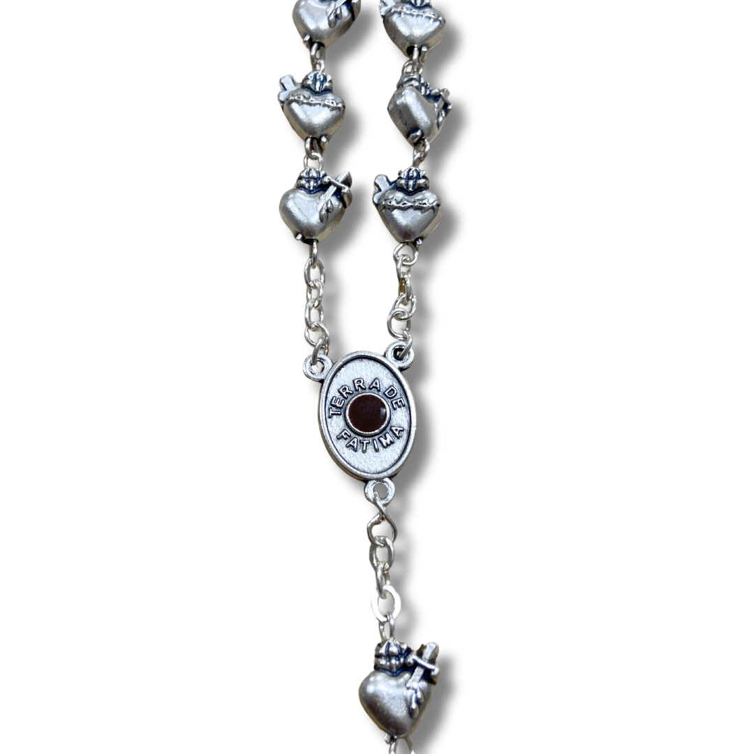 Pierced and Immaculate Heart Fatima Rosary