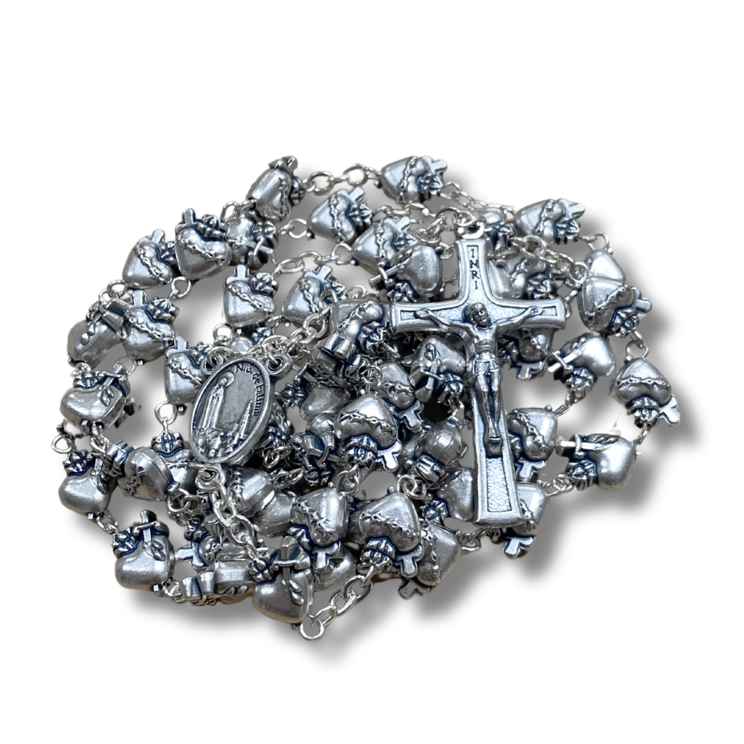 Pierced and Immaculate Heart Fatima Rosary