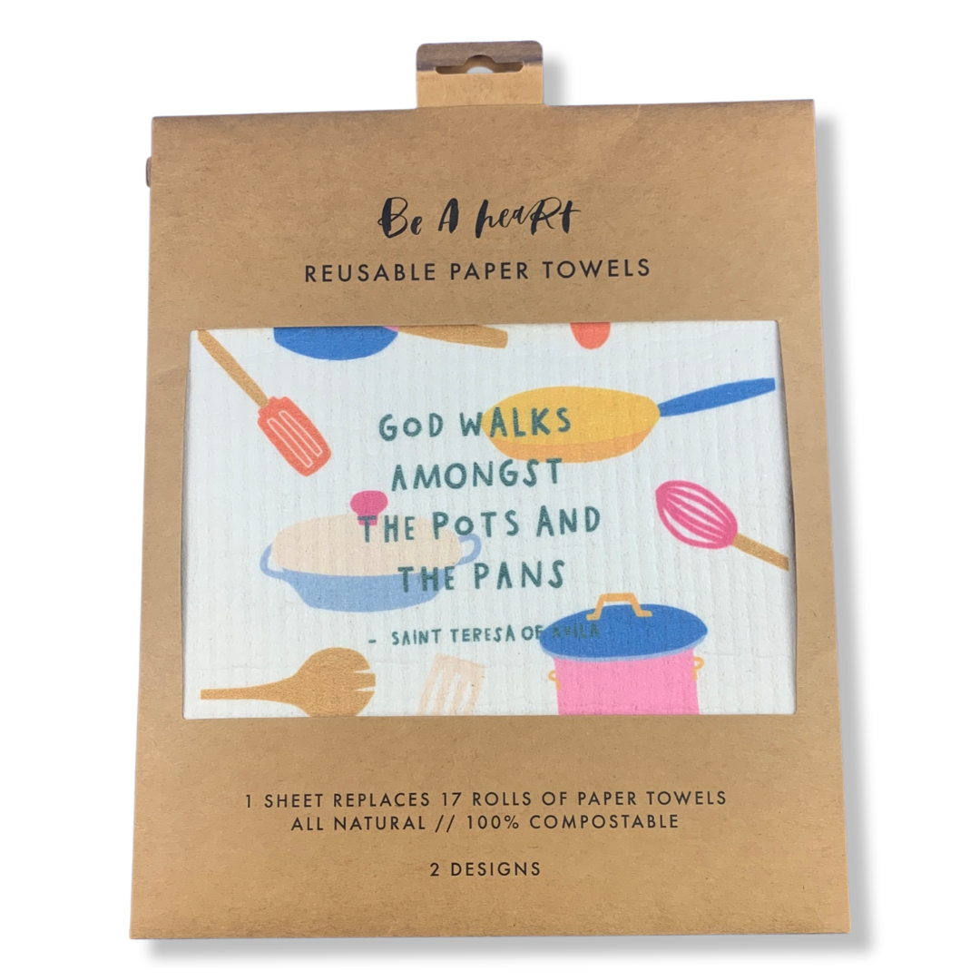 Pots and Pans Reusable Paper Towels