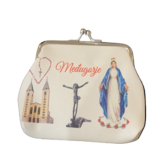 Queen of Peace Clasp Pouch