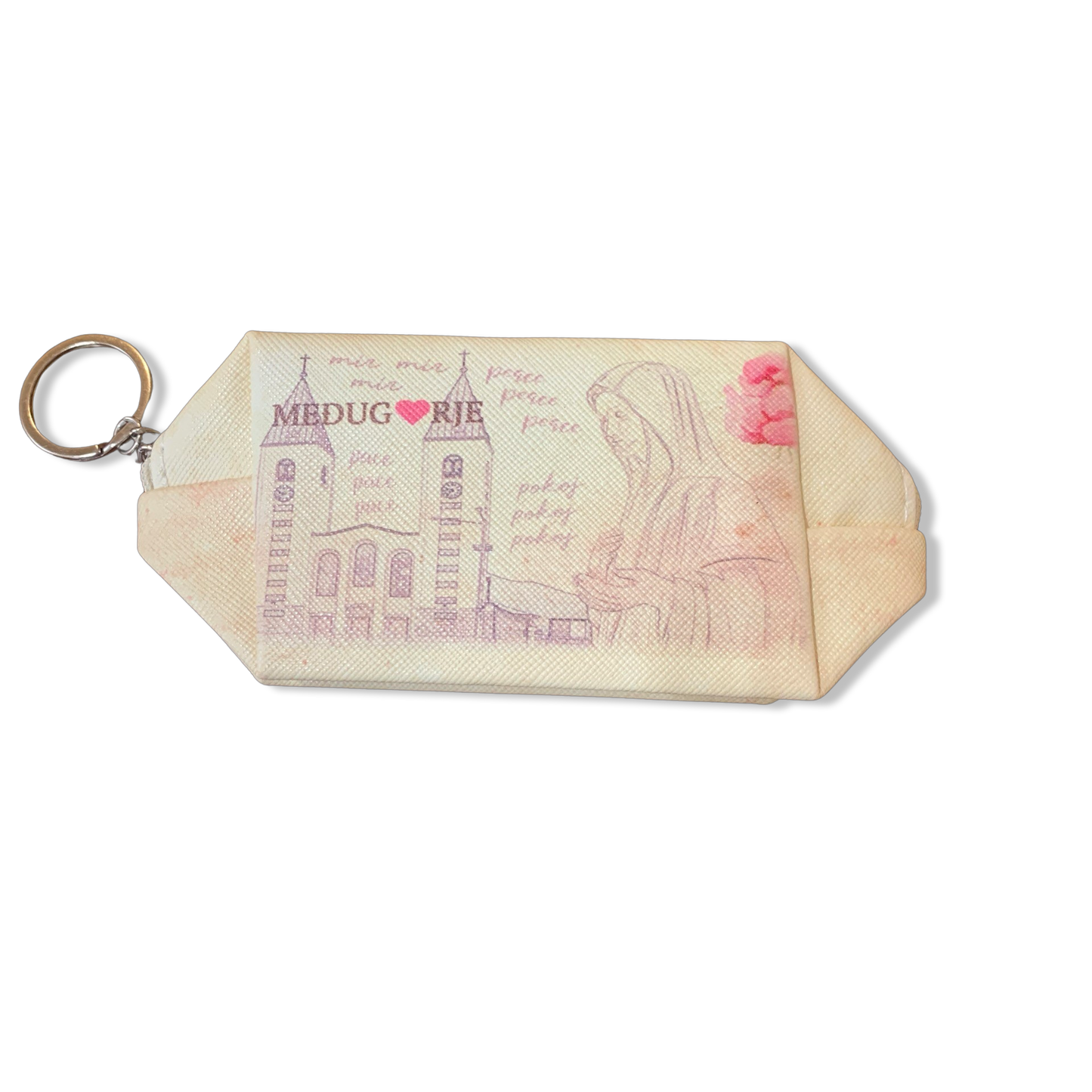 Queen of Peace Multilingual Pouch