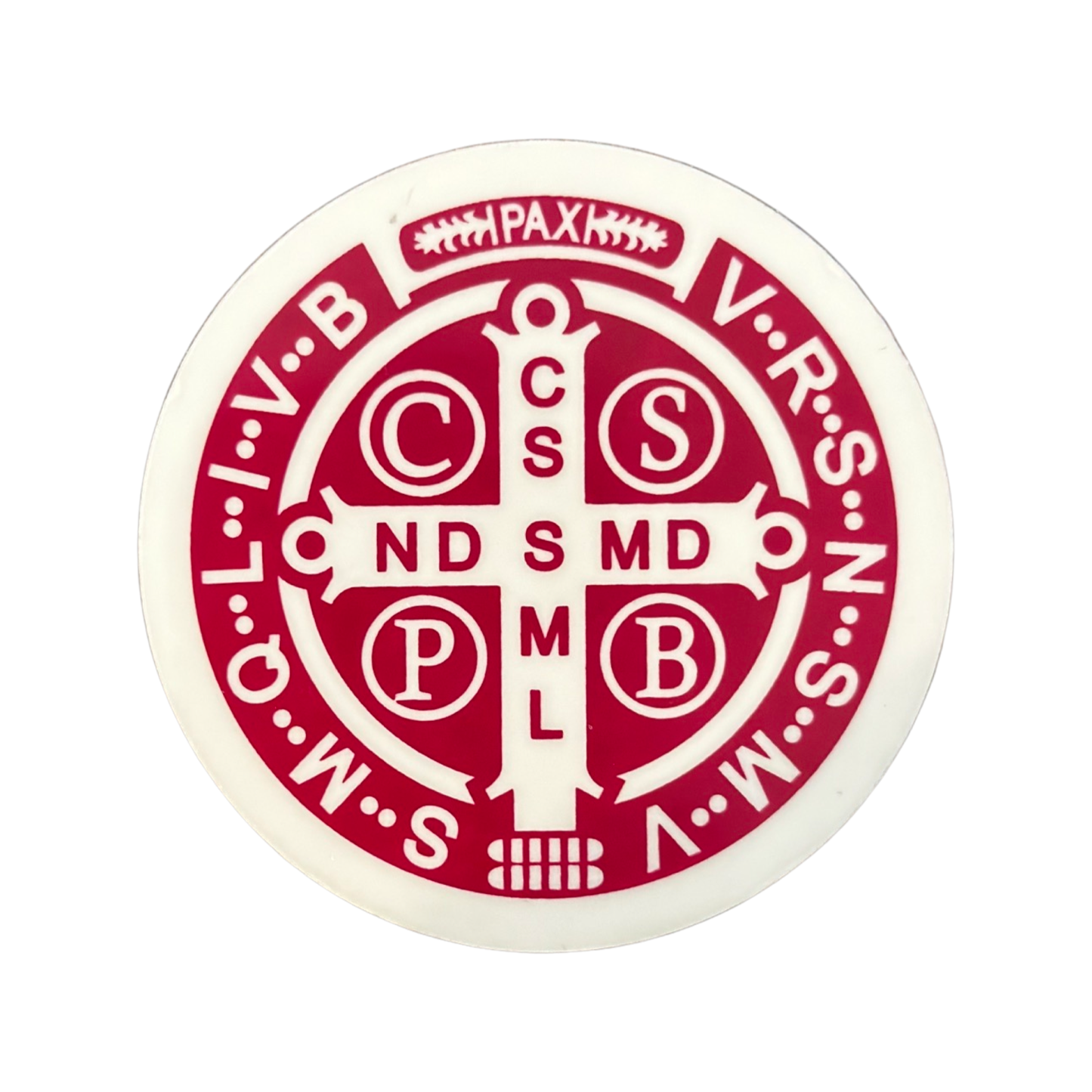 St. Benedict Car Sticker