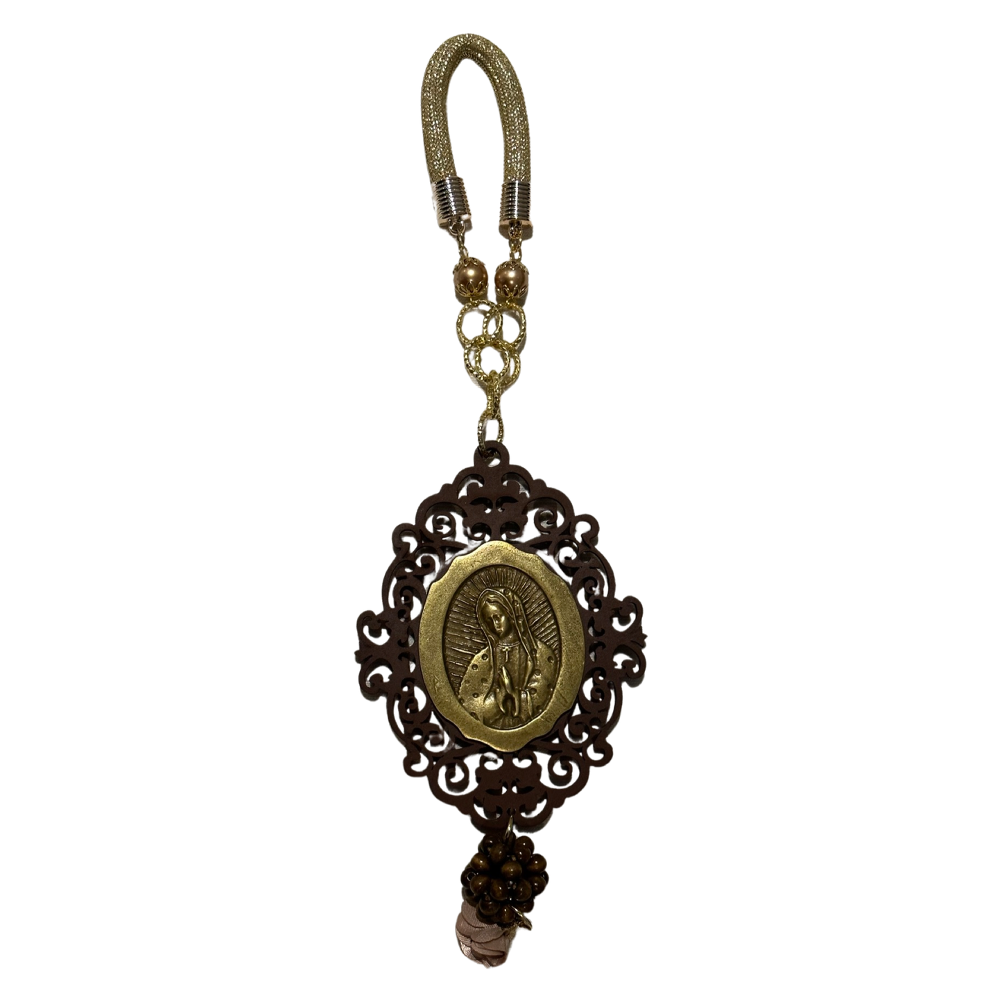 Sacred Heart and Our Lady of Guadalupe Door Hanger