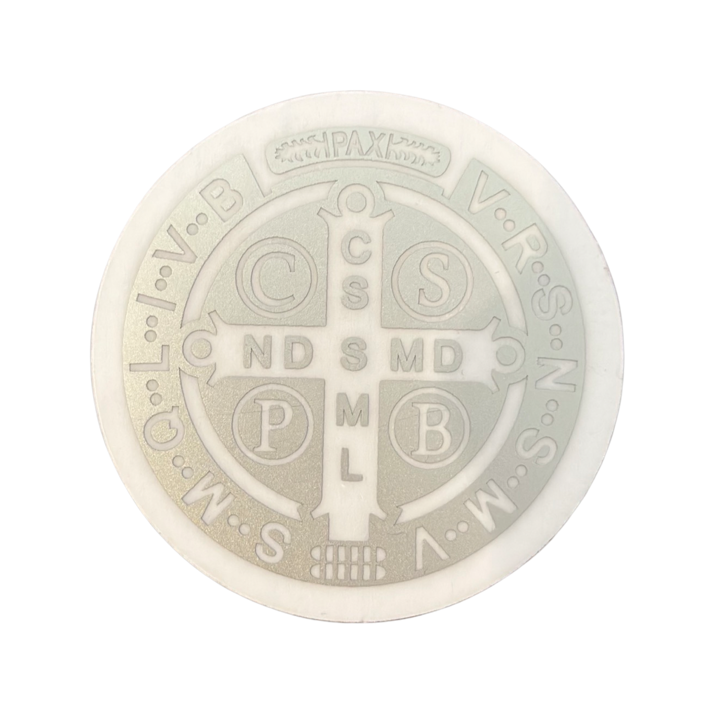 St. Benedict Car Sticker