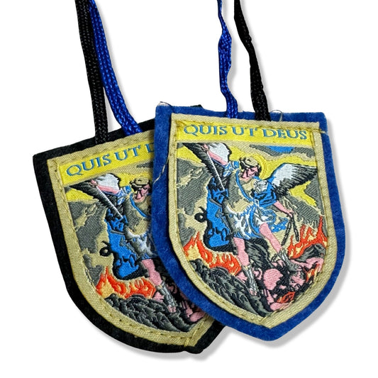 St. Michael Woven Scapular