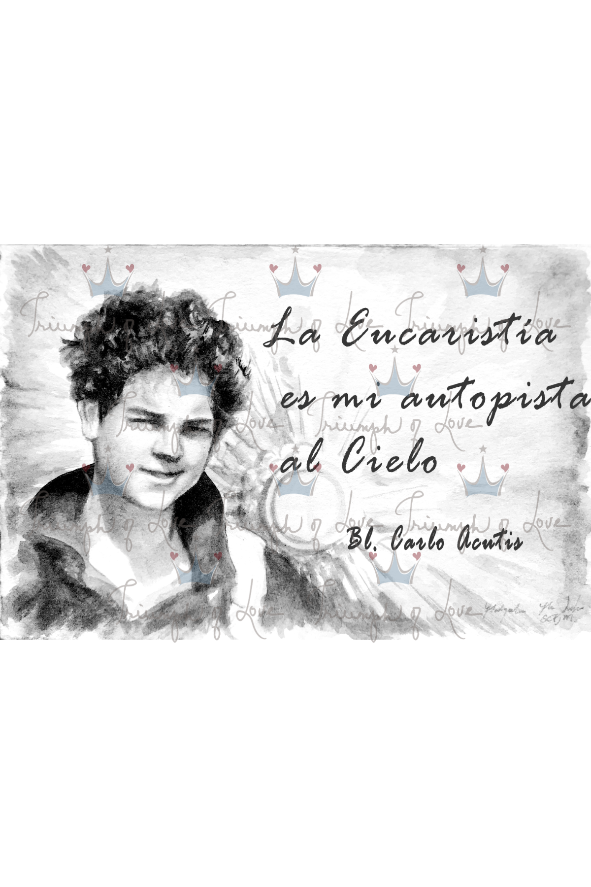 Original Bl. Carlo Acutis Print by SCTJM