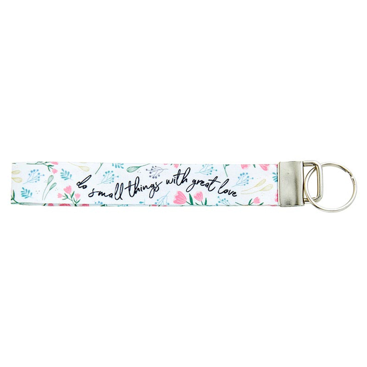 "Small Things with Great Love" Wrist Lanyard