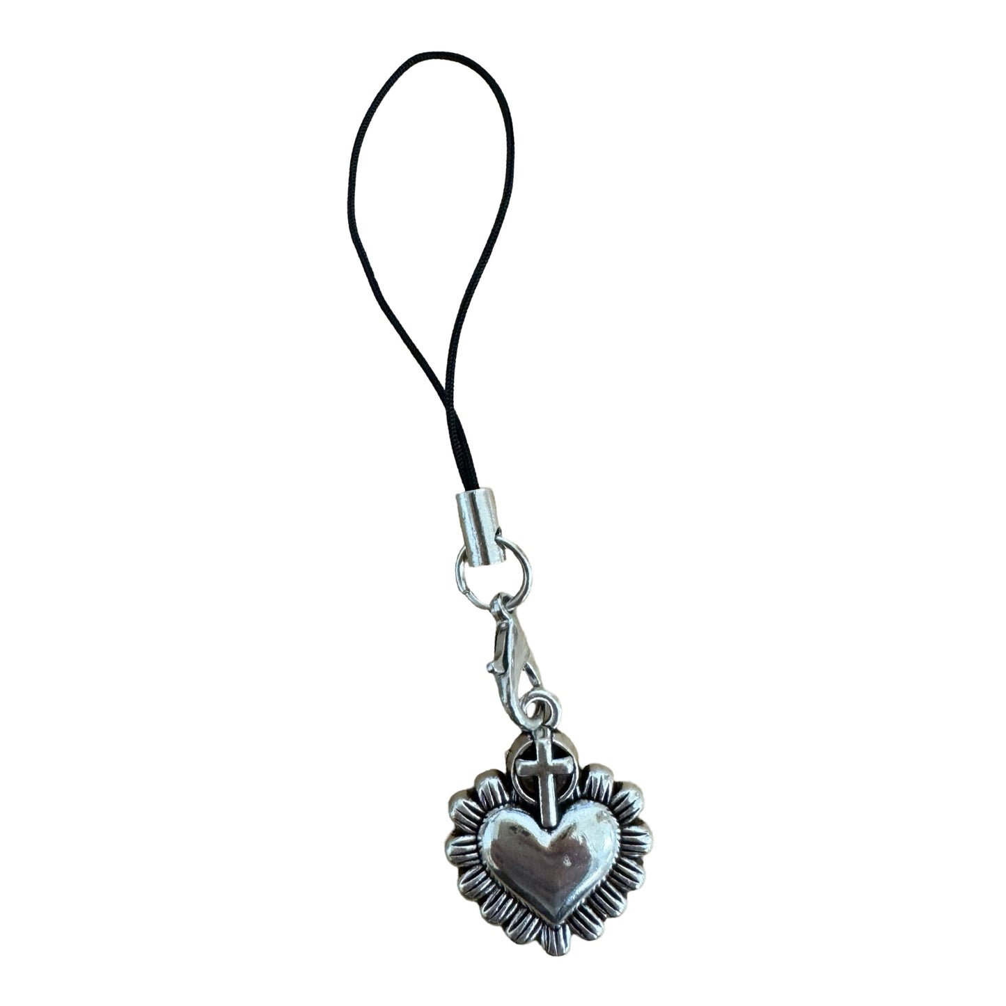 Sacred Heart with Tiny Lanyard of Assorted Colors