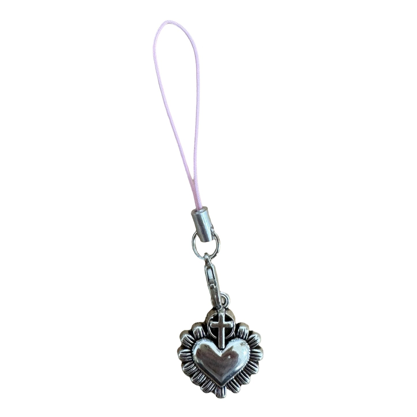 Sacred Heart with Tiny Lanyard of Assorted Colors