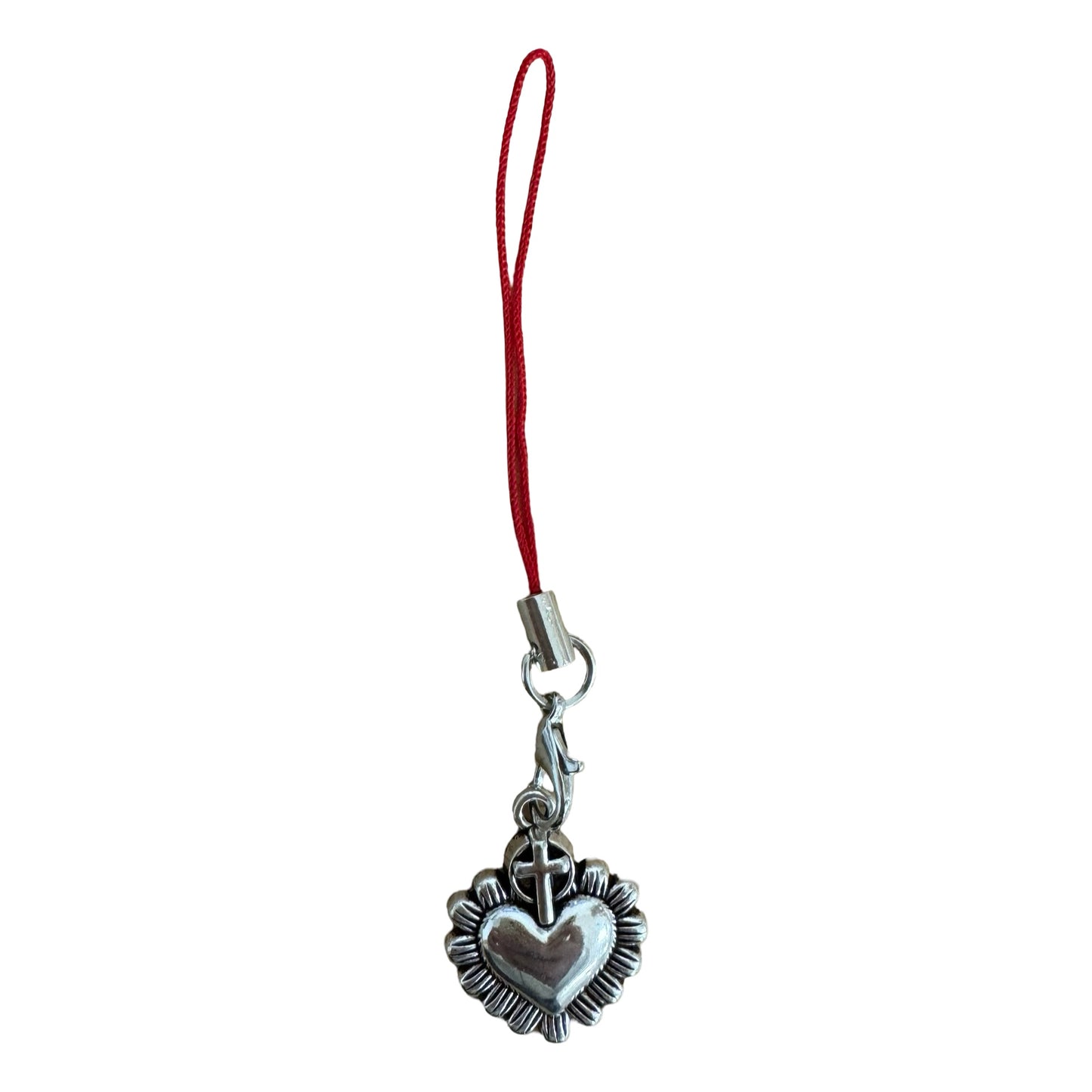 Sacred Heart with Tiny Lanyard of Assorted Colors