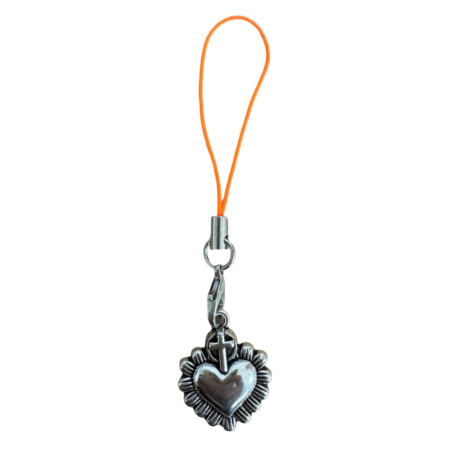 Sacred Heart with Tiny Lanyard of Assorted Colors