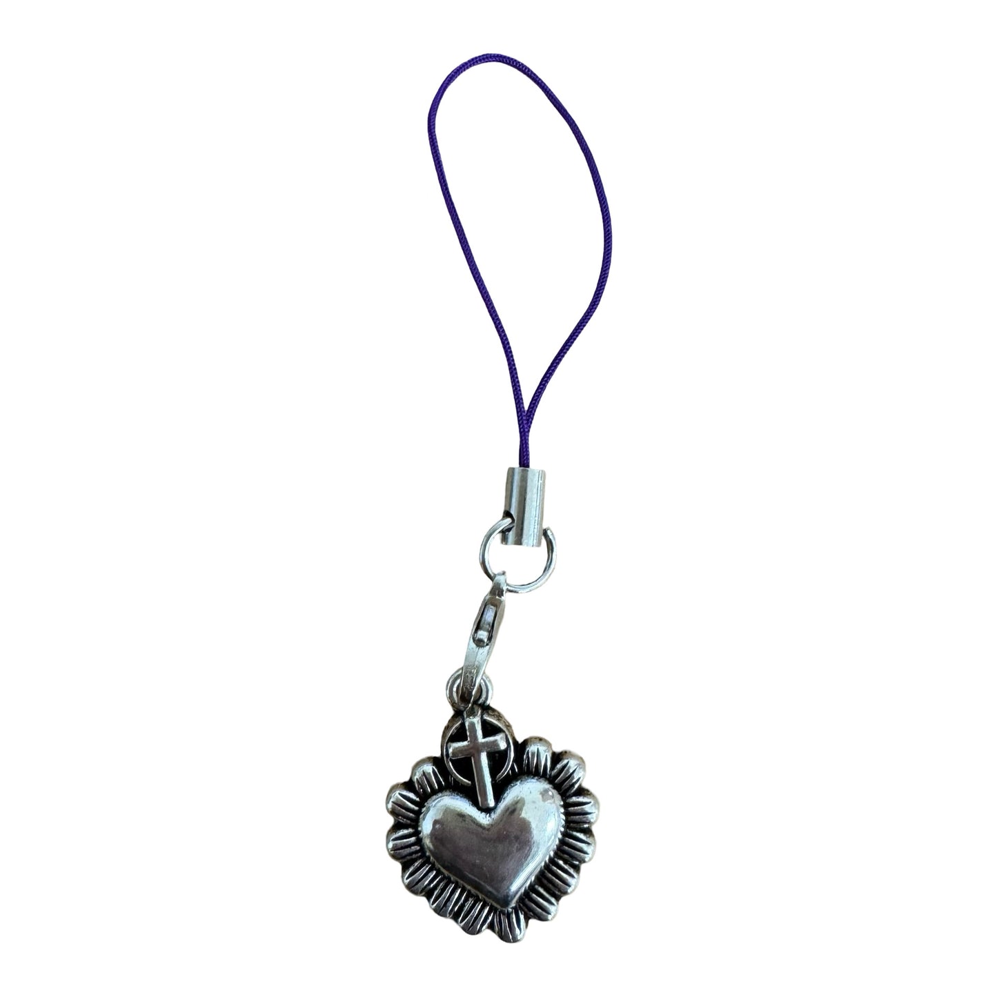 Sacred Heart with Tiny Lanyard of Assorted Colors