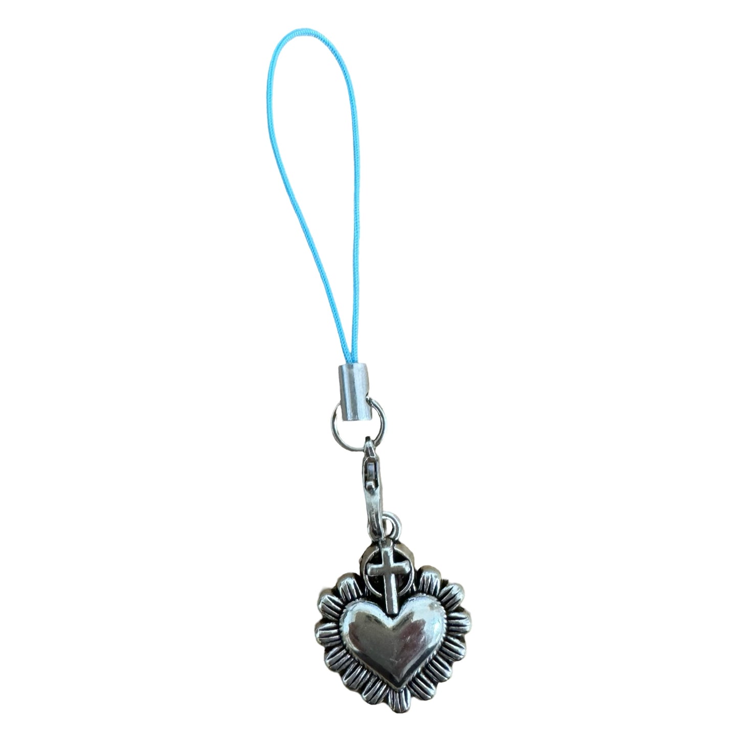 Sacred Heart with Tiny Lanyard of Assorted Colors