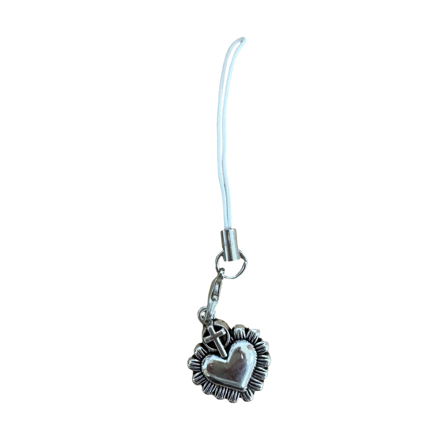 Sacred Heart with Tiny Lanyard of Assorted Colors