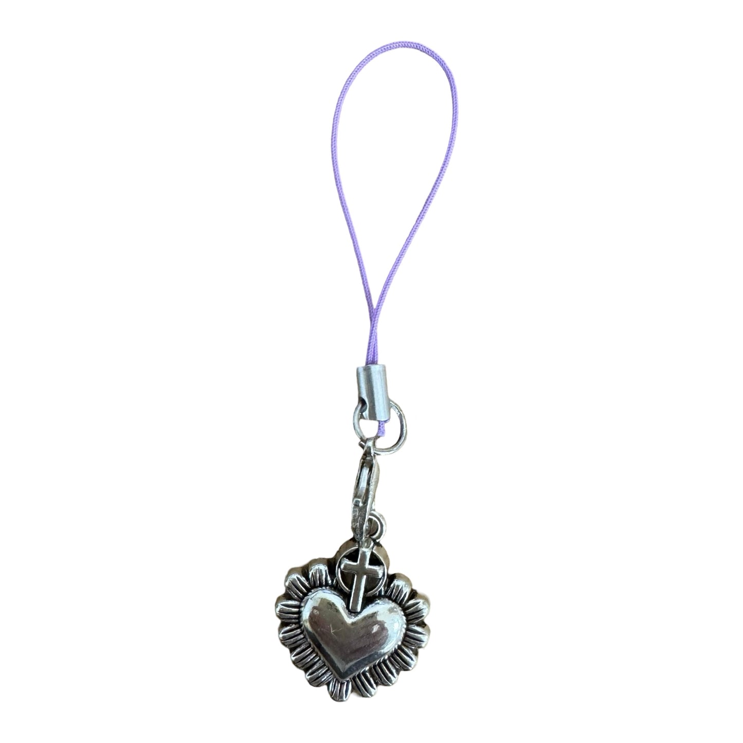 Sacred Heart with Tiny Lanyard of Assorted Colors