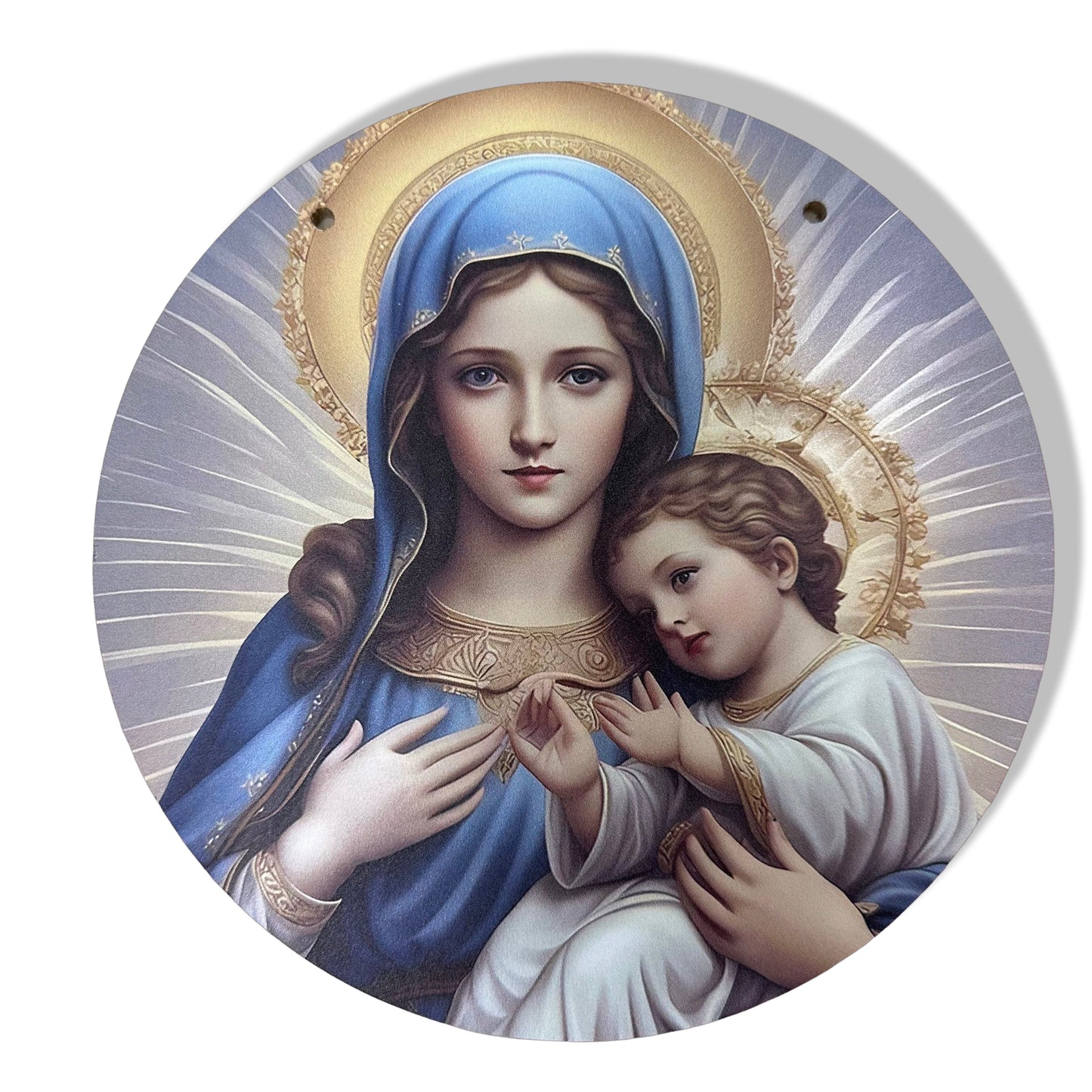 Assorted Round Images of Our Lady