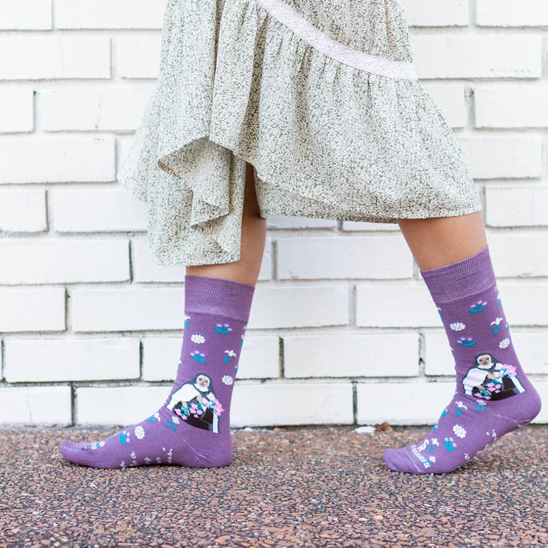 St. Therese Wildflowers Socks