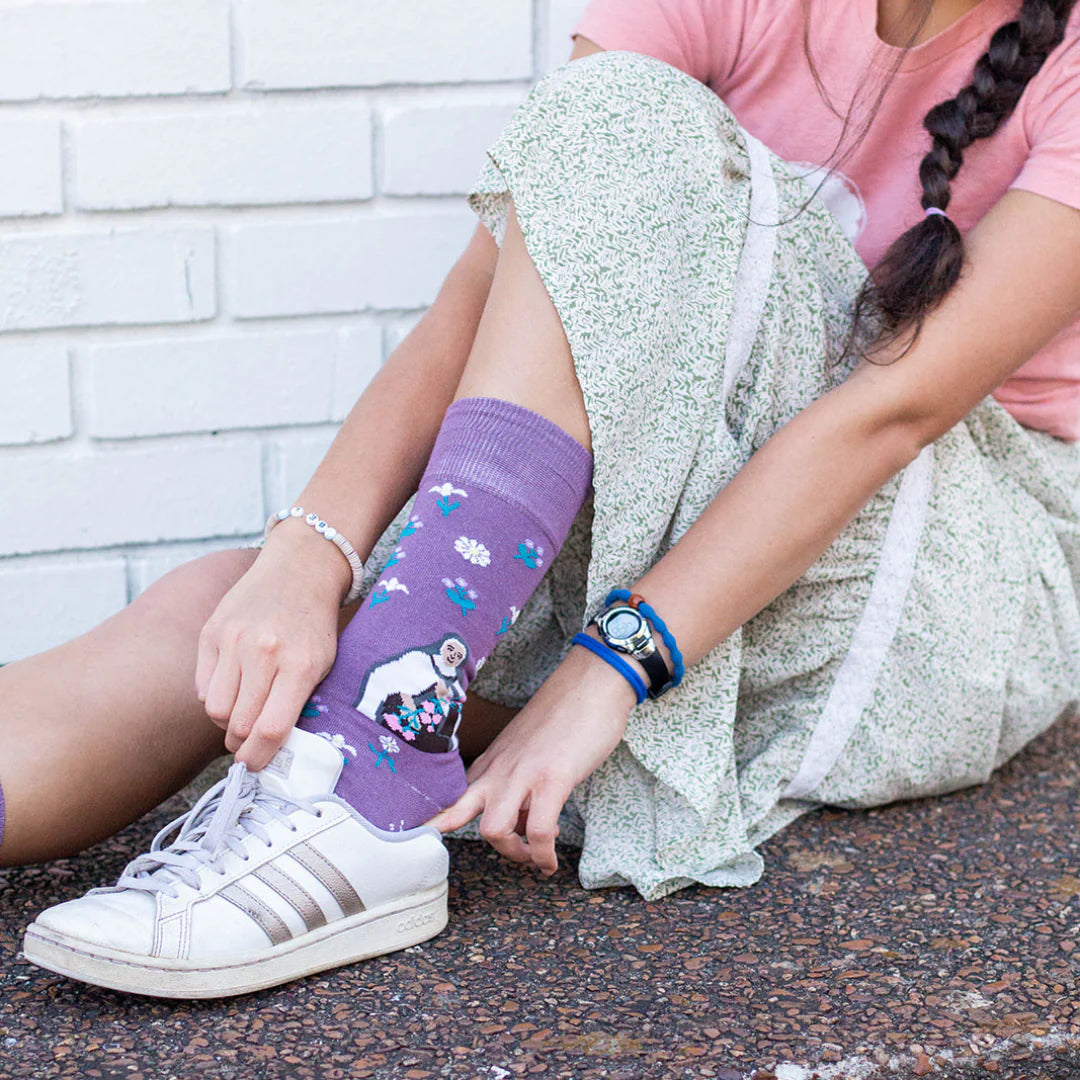 St. Therese Wildflowers Socks