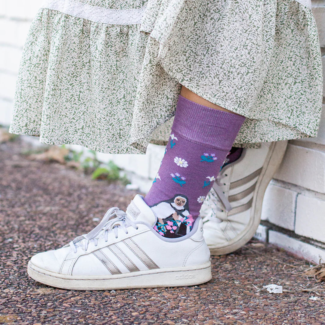 St. Therese Wildflowers Socks