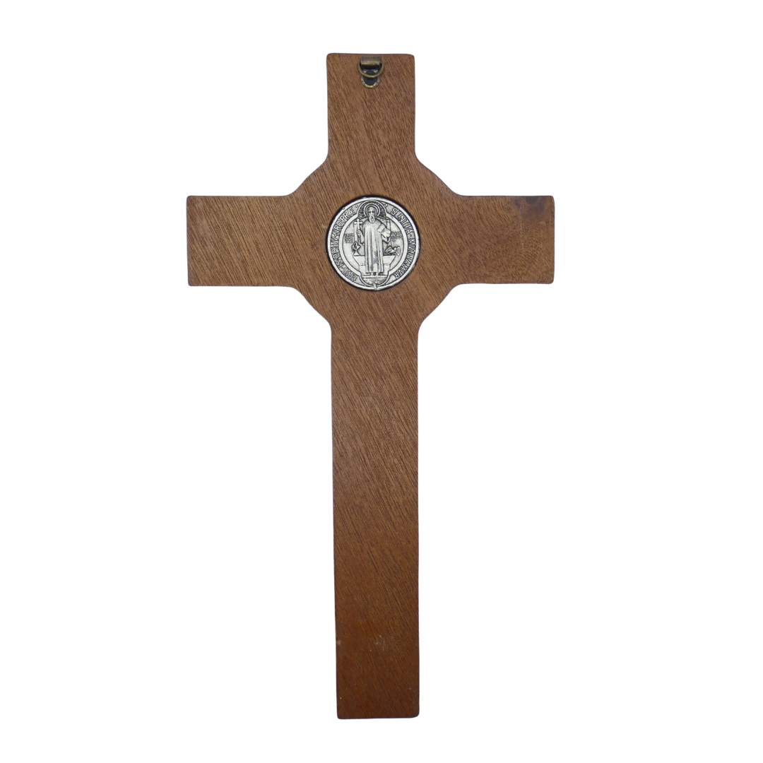 Coffee Colored St. Benedict Crucifix