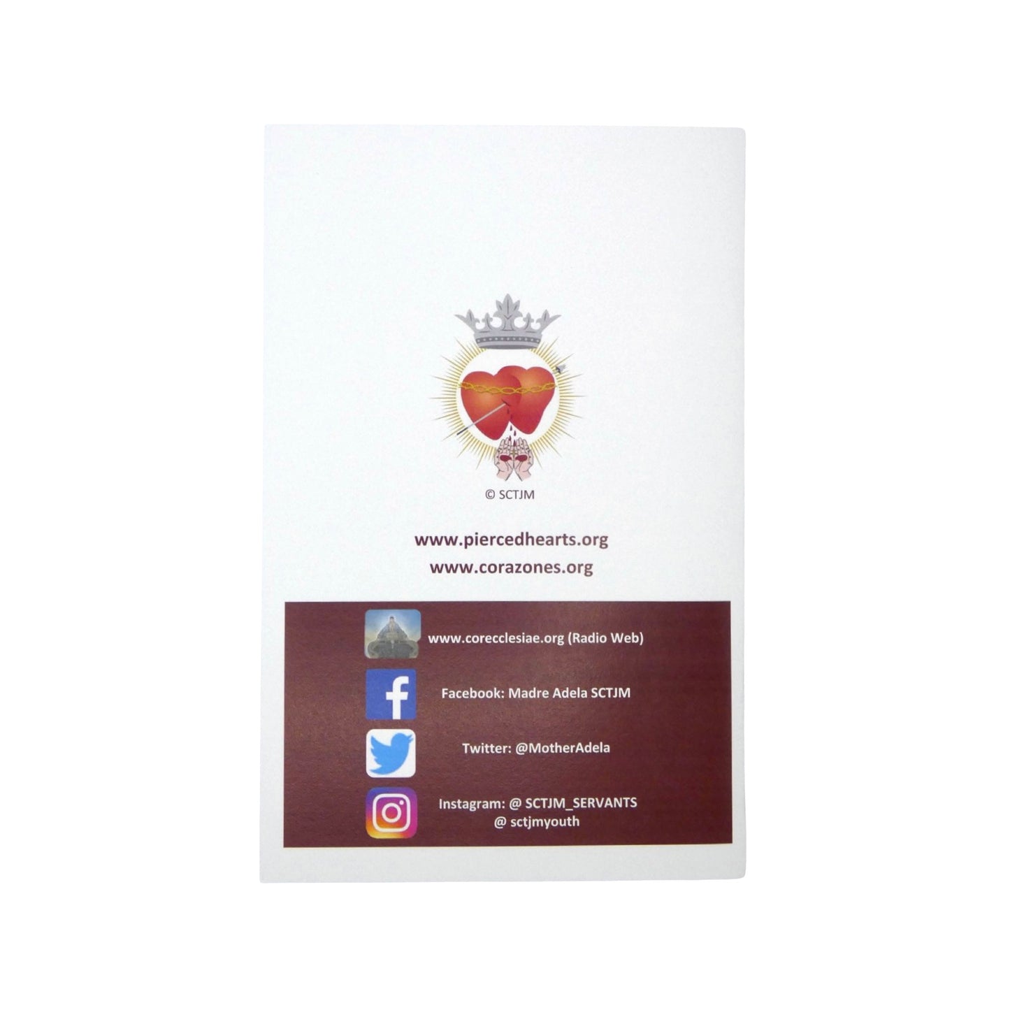 19 Dias de Meditaciones "El Corazon de San Jose" por Madre Adela Galindo, SCTJM Fundadora
