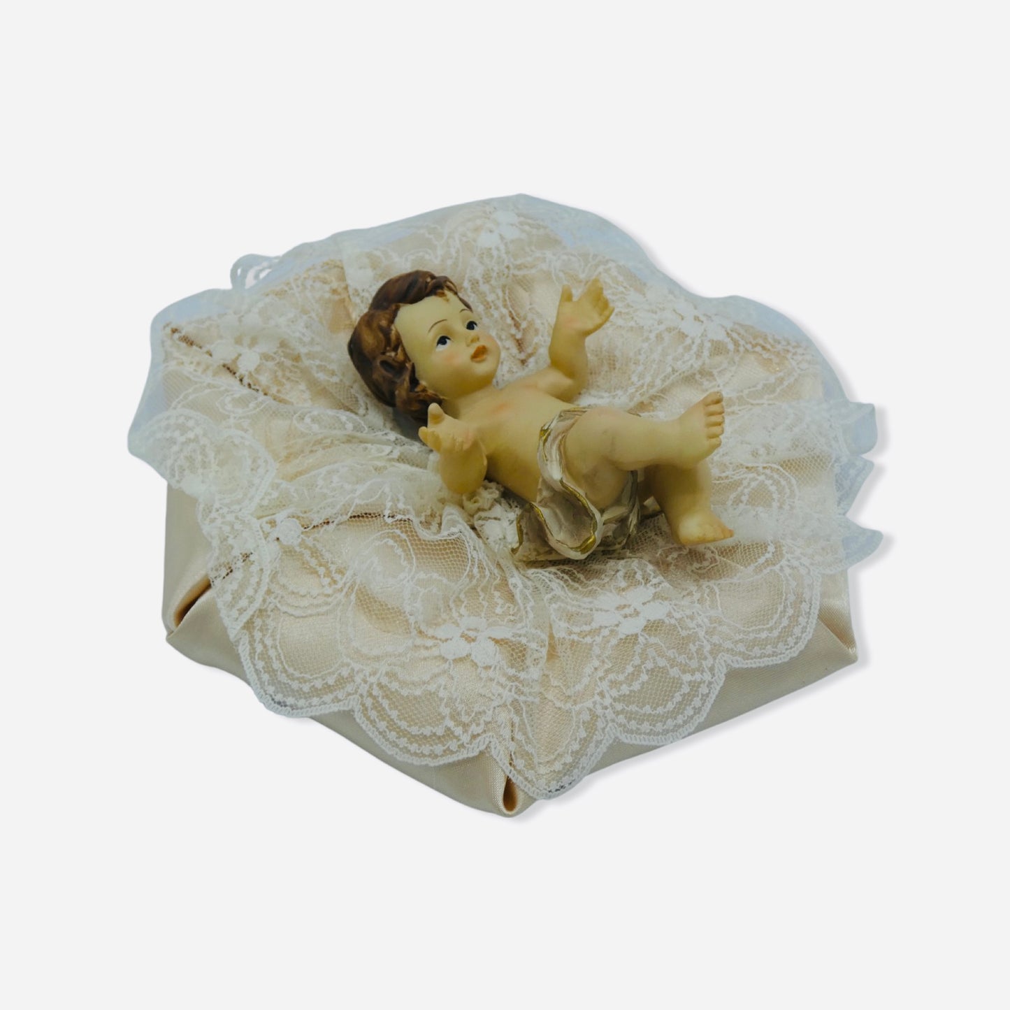 Baby Jesus Lace Manger