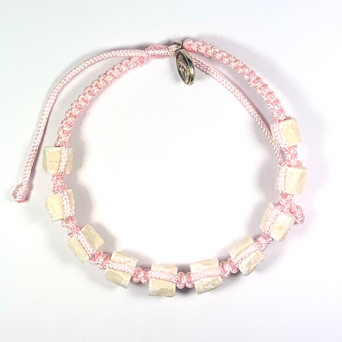 Stone Decade Rosary Bracelet of Assorted Styles