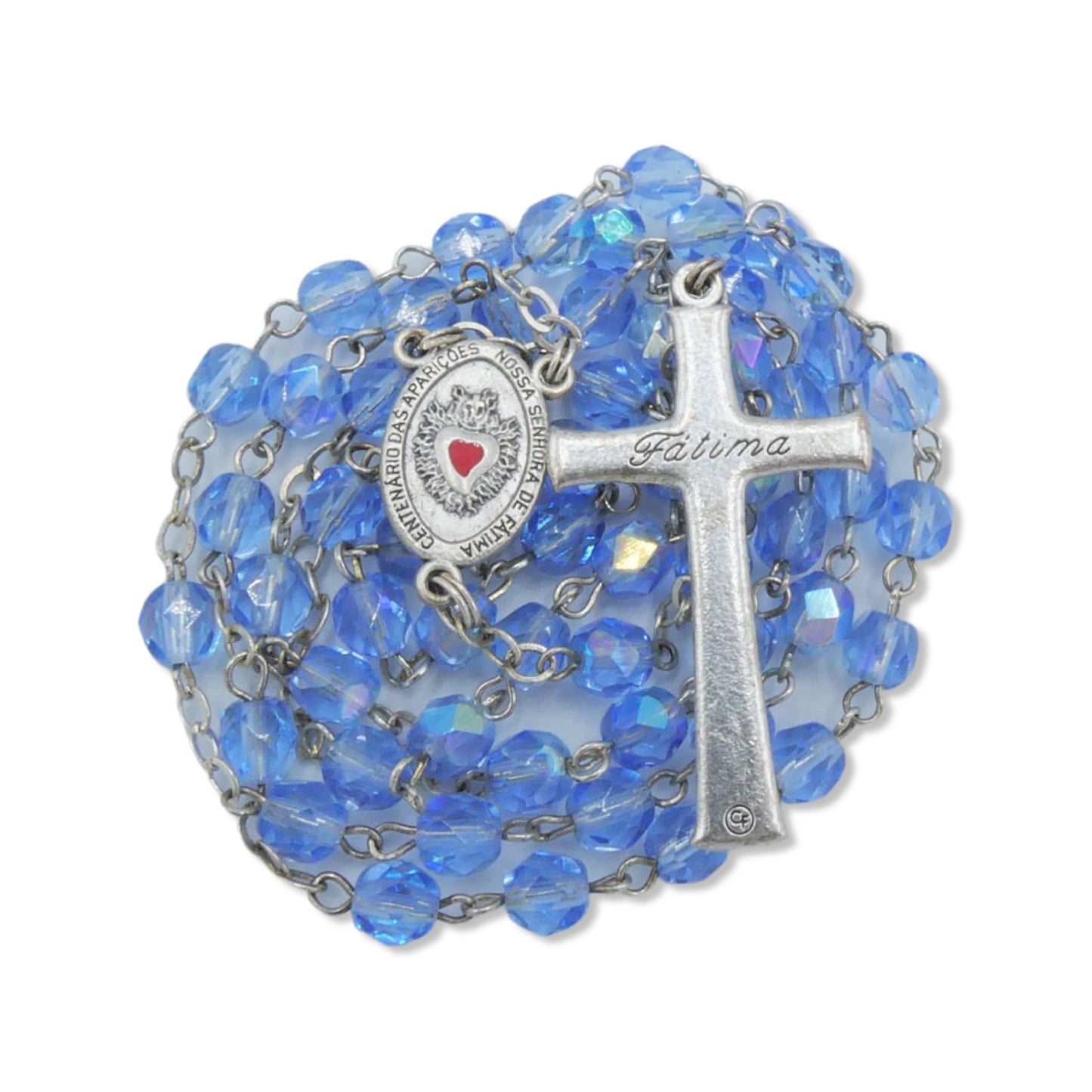 Crystal Fatima Centenary Rosary