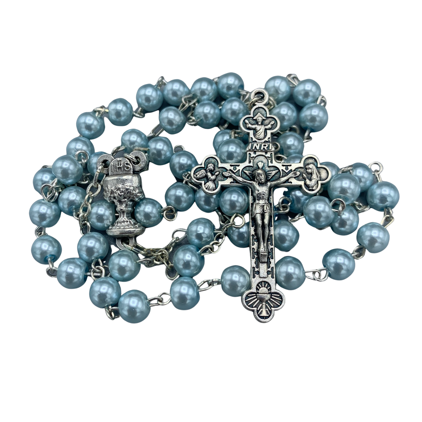 Pearl First Communion Rosary