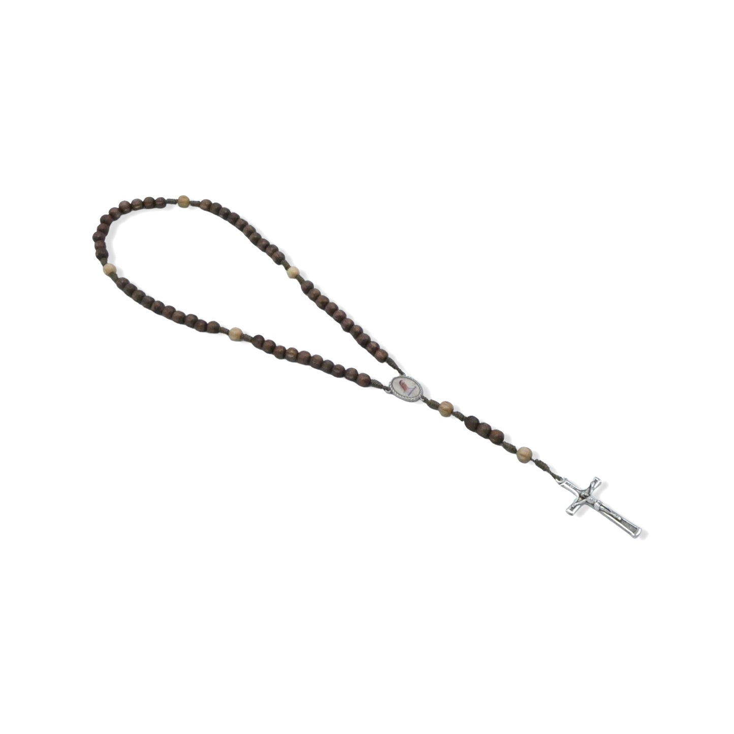 Brown Queen of Peace Rosary
