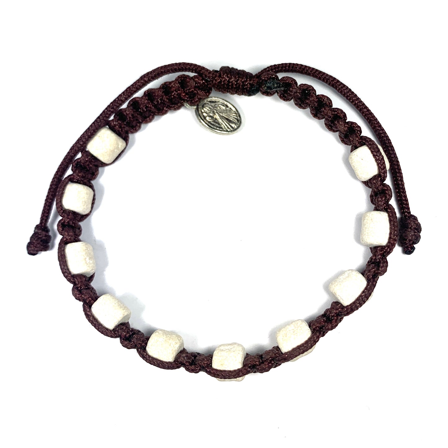 Stone Decade Rosary Bracelet of Assorted Styles