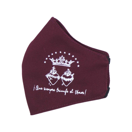 Adult Two Hearts Mask