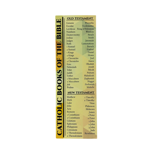 Catholic Books of the Bible Bookmark