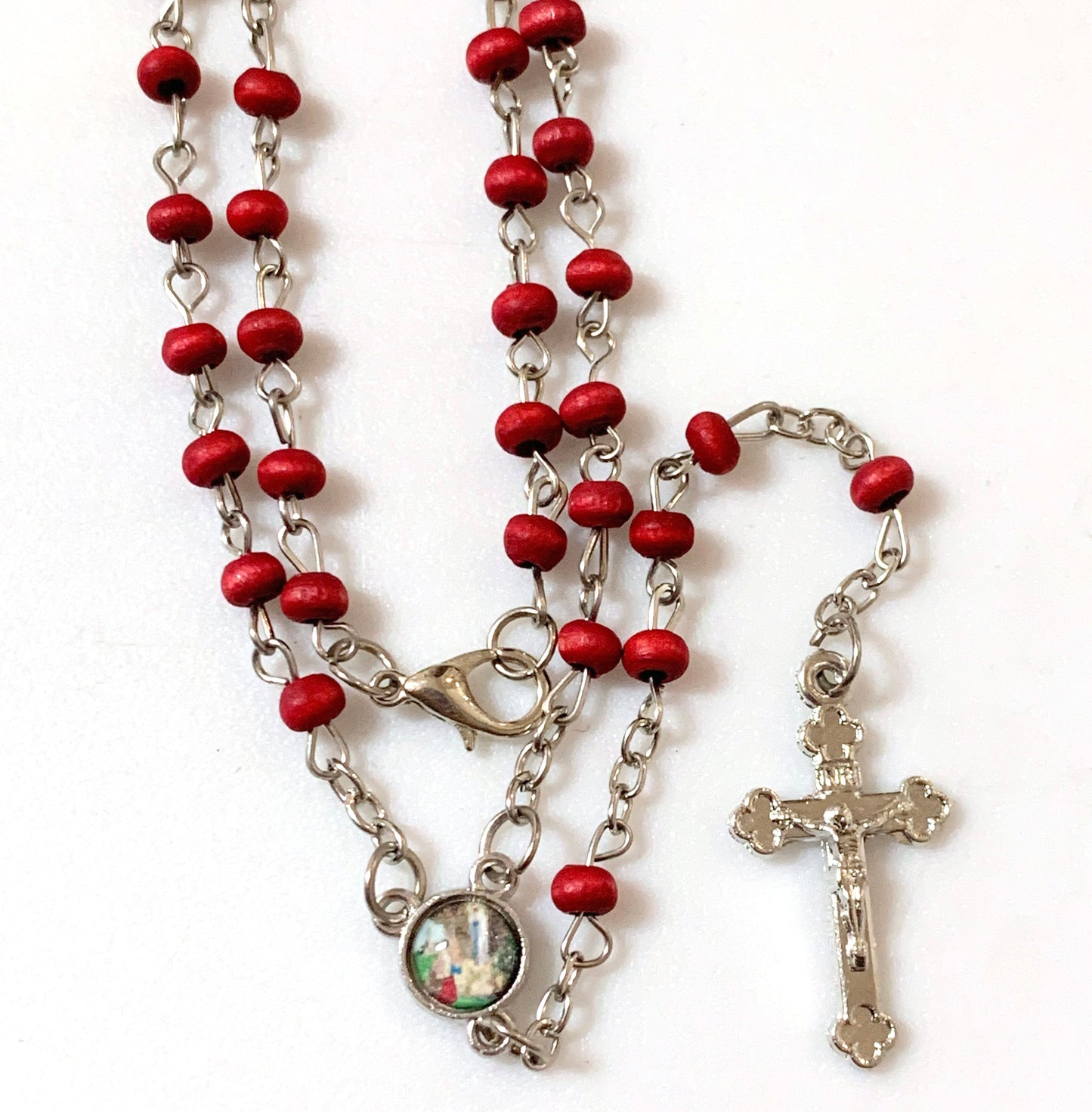 Tiny Rose Lourdes Rosary of Assorted Styles