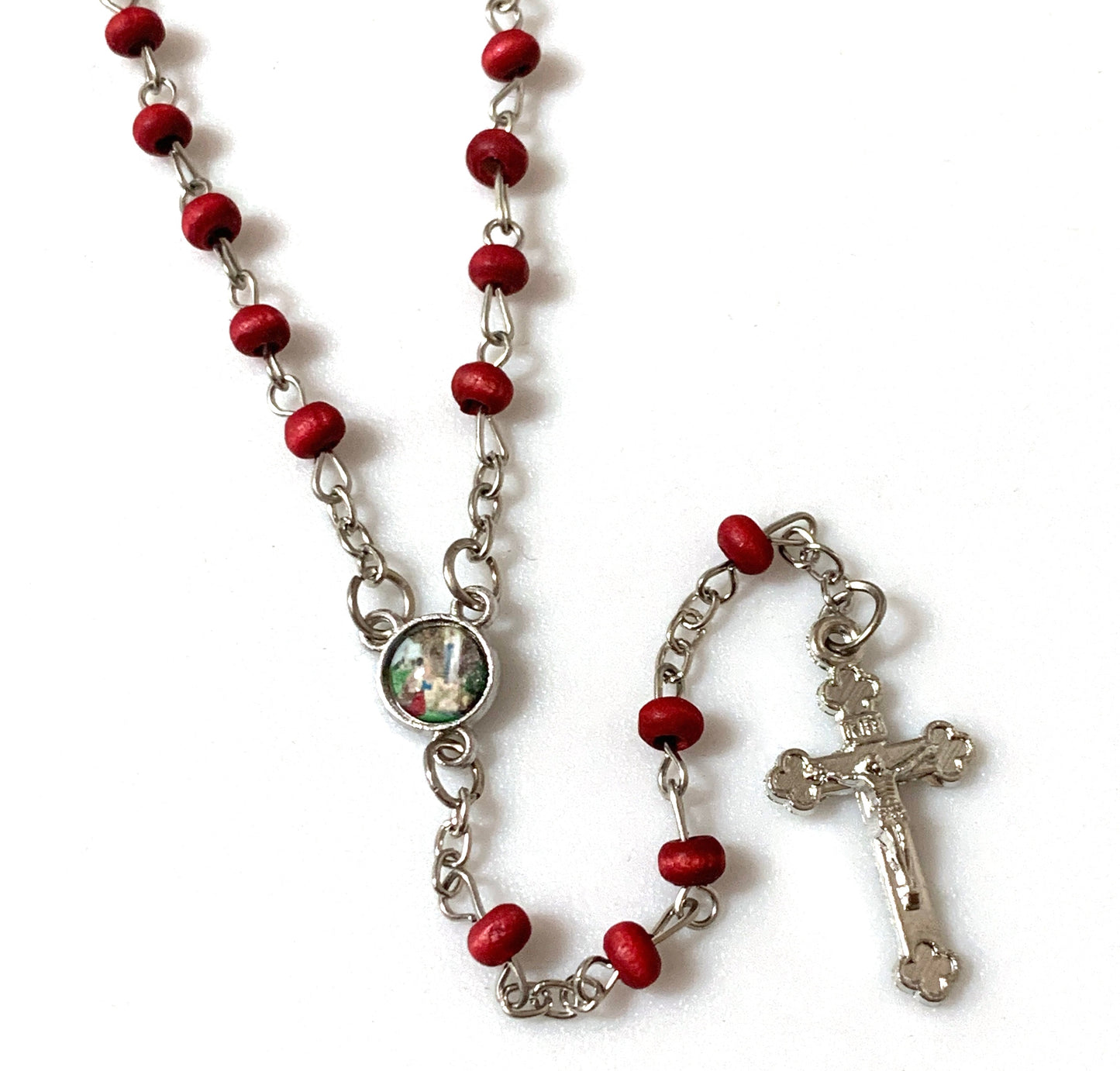 Tiny Rose Lourdes Rosary of Assorted Styles