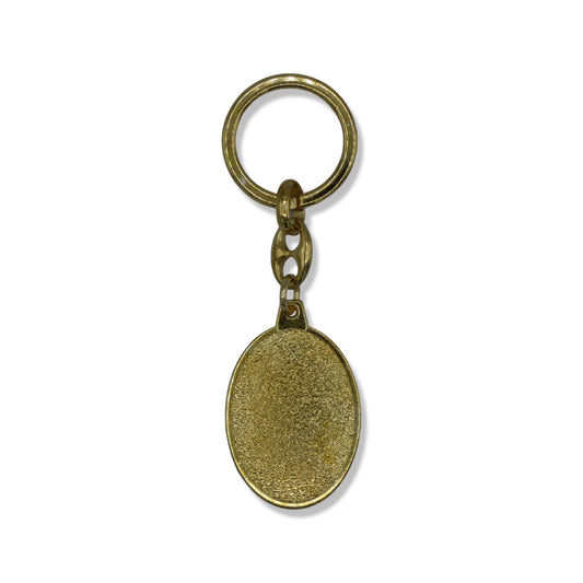 Colored Holy Family Keychain