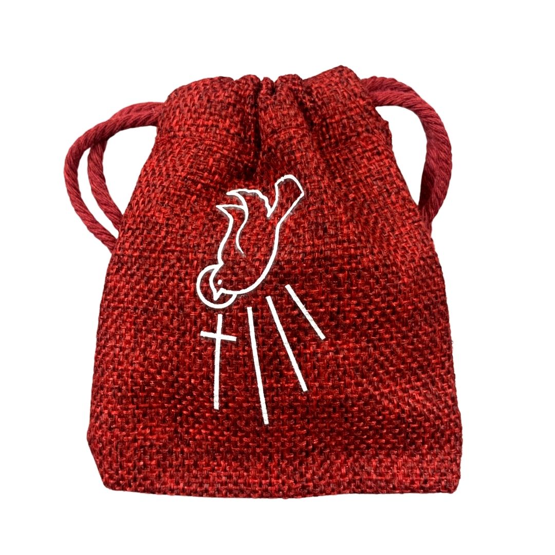 Confirmation Pouch with Holy Land Rosary