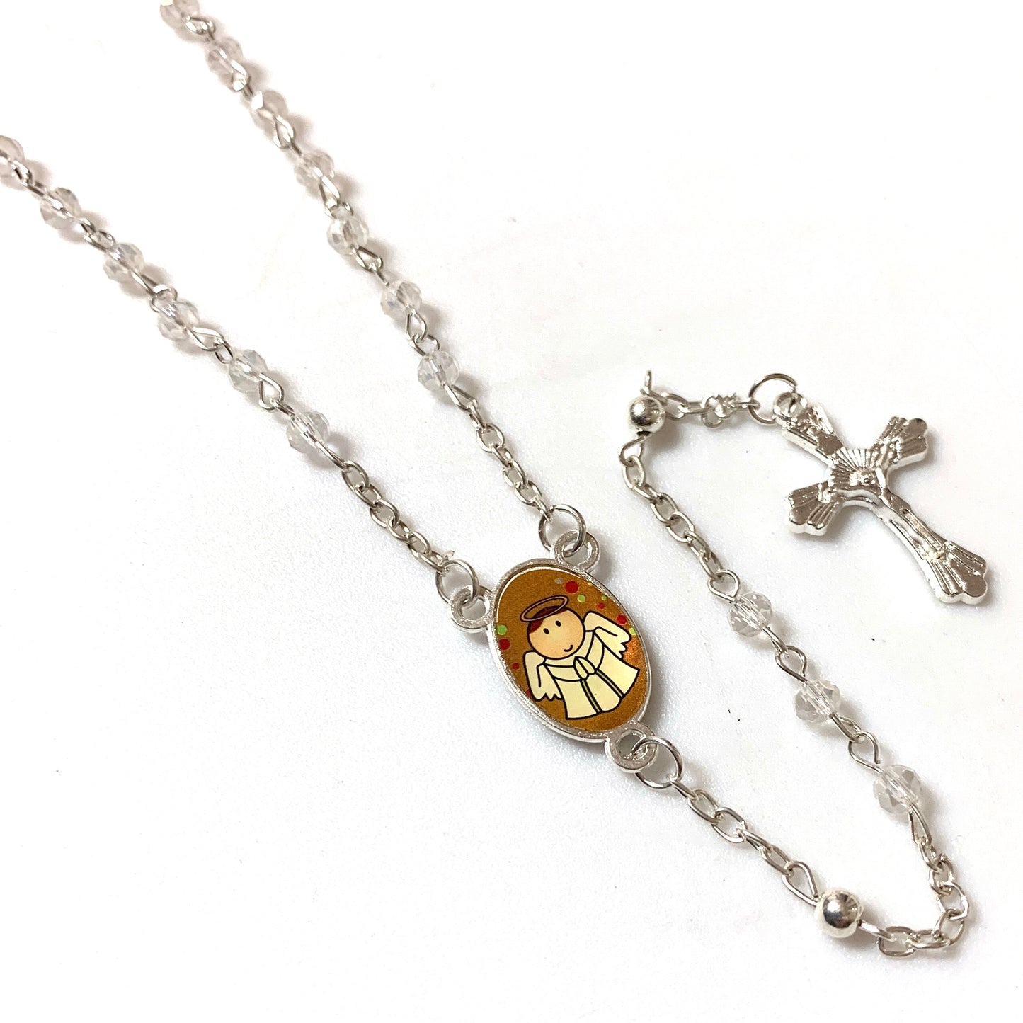 Guardian Angel Rosary with Case of Assorted Styles