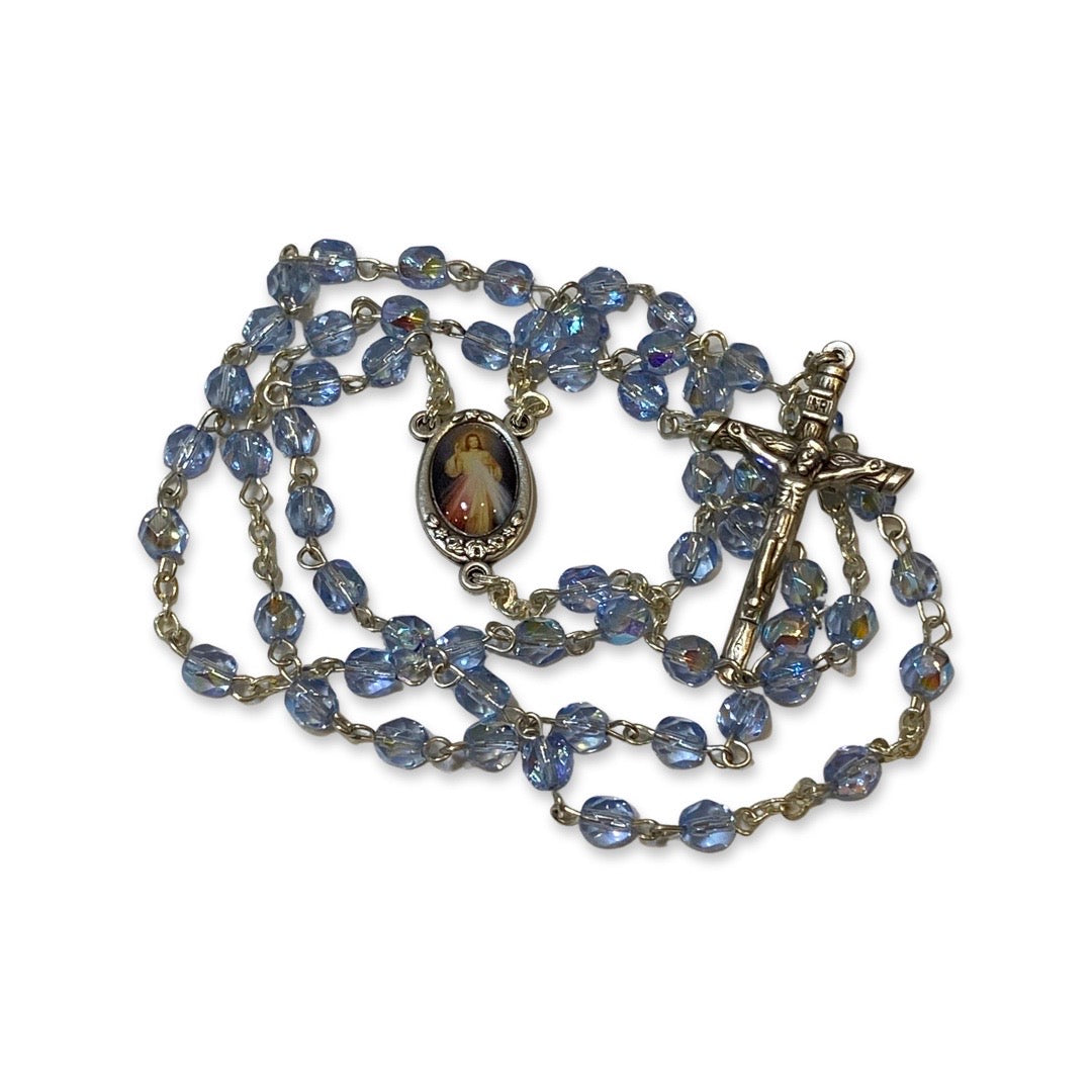 Crystal Queen of Peace Rosary