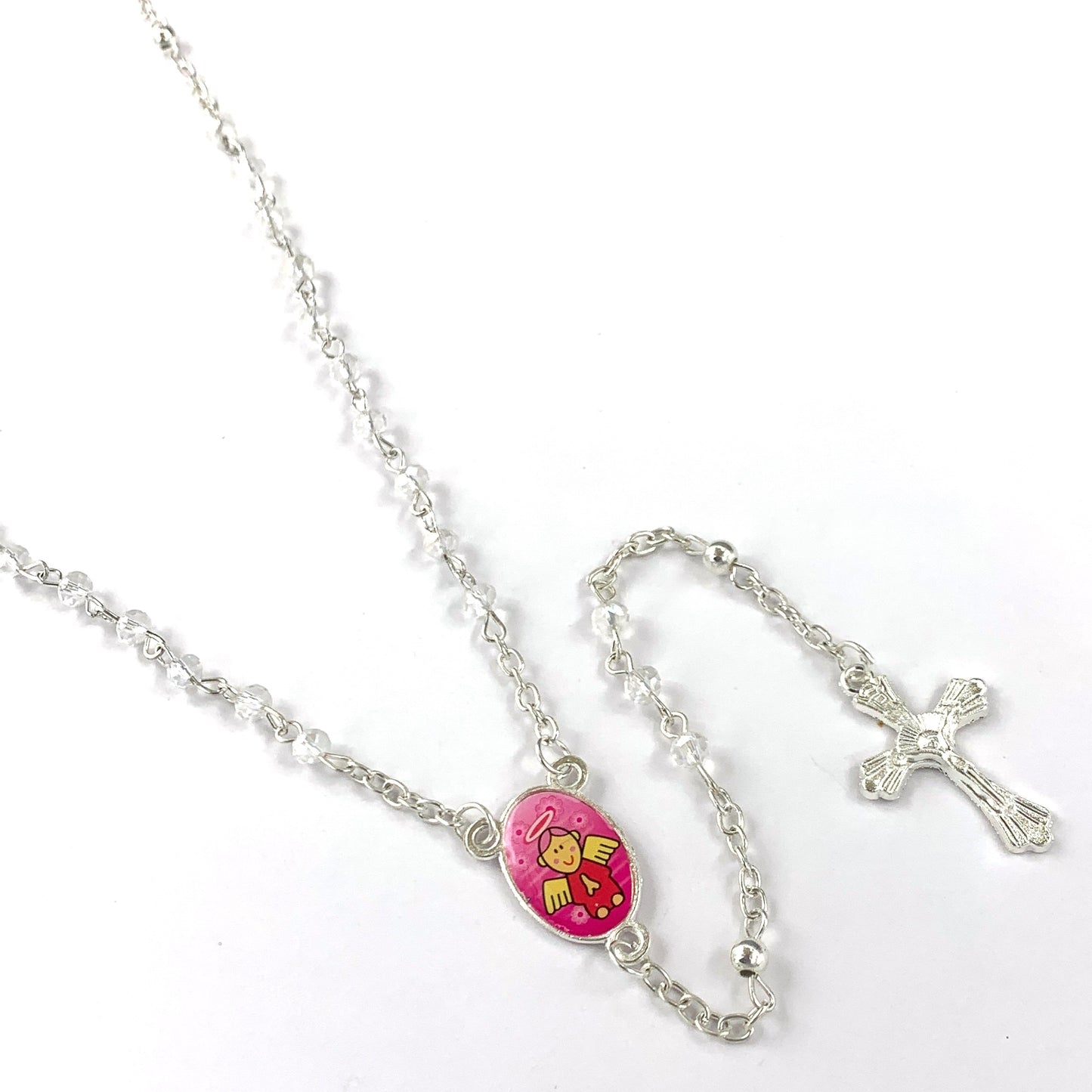 Guardian Angel Rosary with Case of Assorted Styles