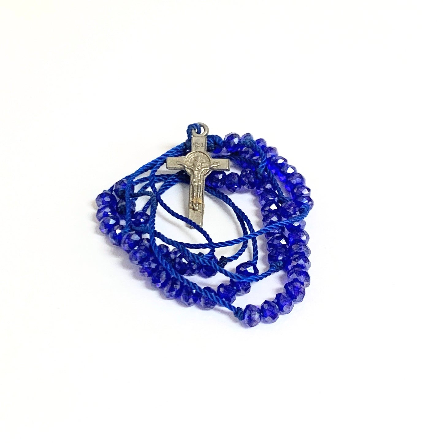 Delicate Rosary Necklace of Assorted Colors