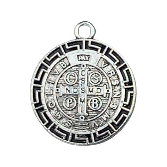 Engraved St. Benedict Medal