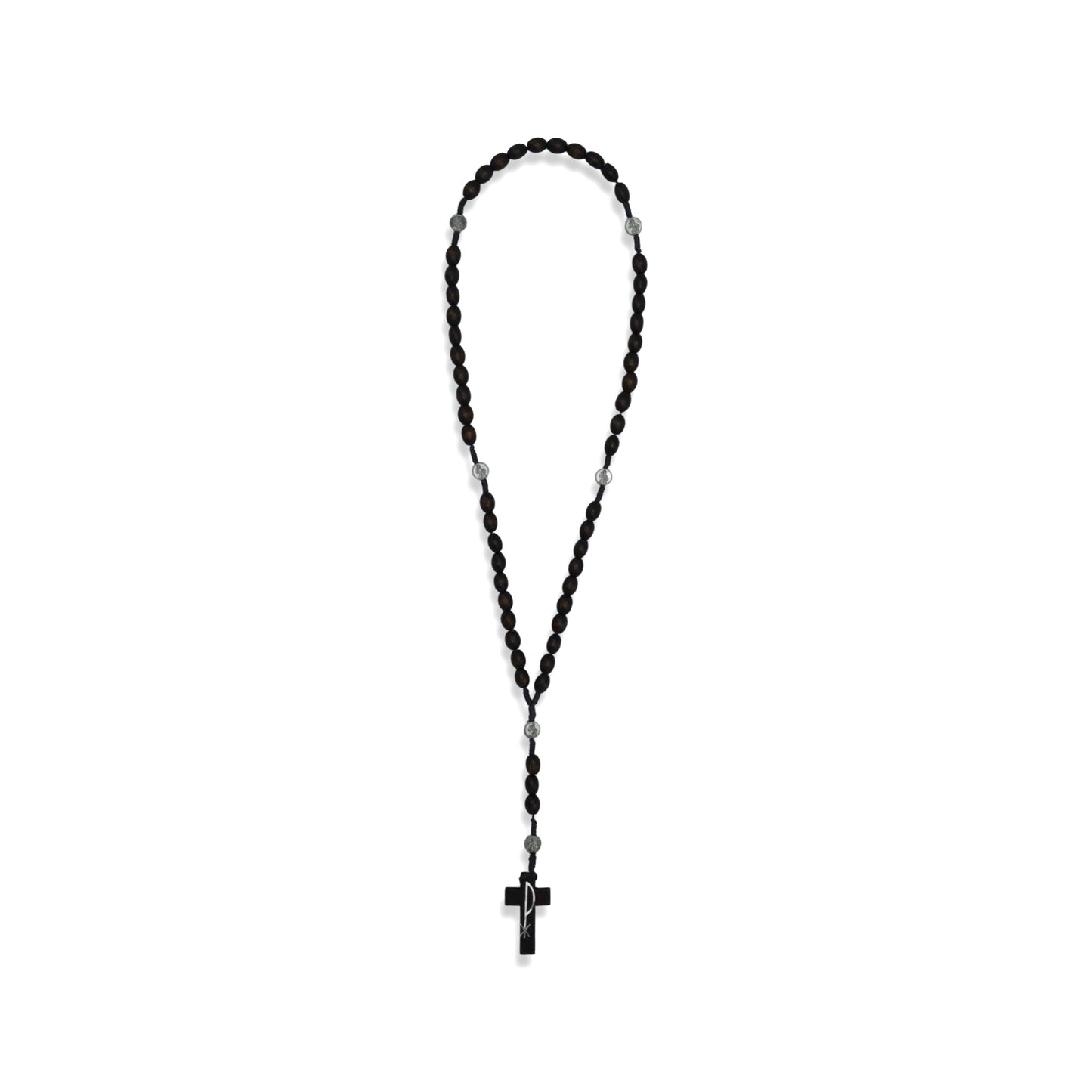 Espresso Brown Queen of Peace Rosary