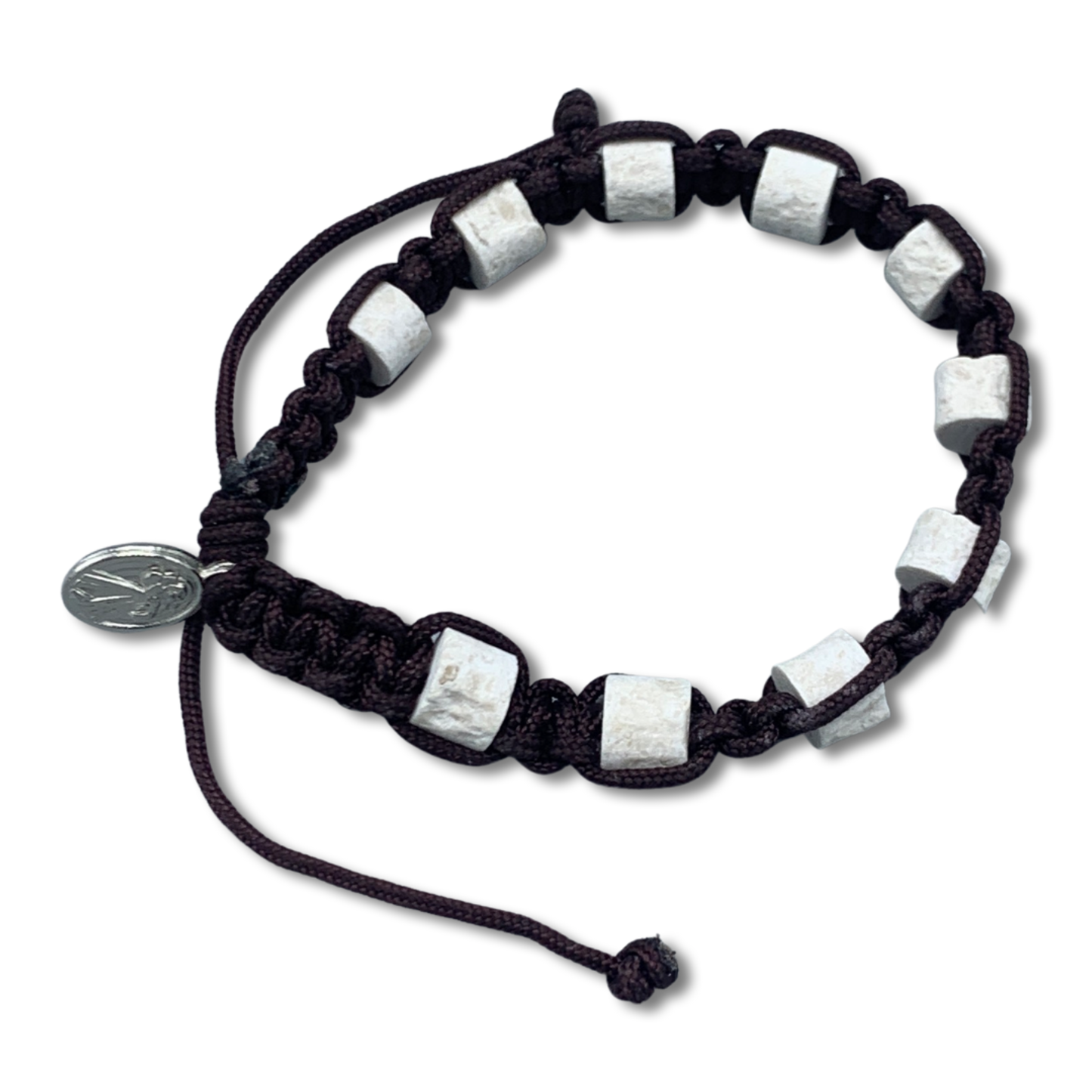 Stone Decade Rosary Bracelet of Assorted Styles