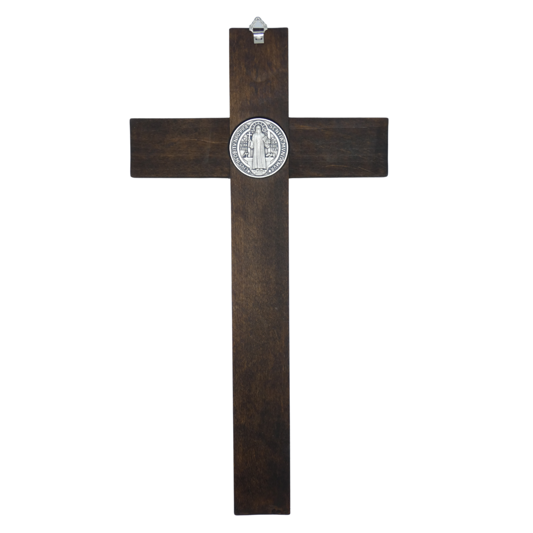 Espresso Colored St. Benedict Crucifix
