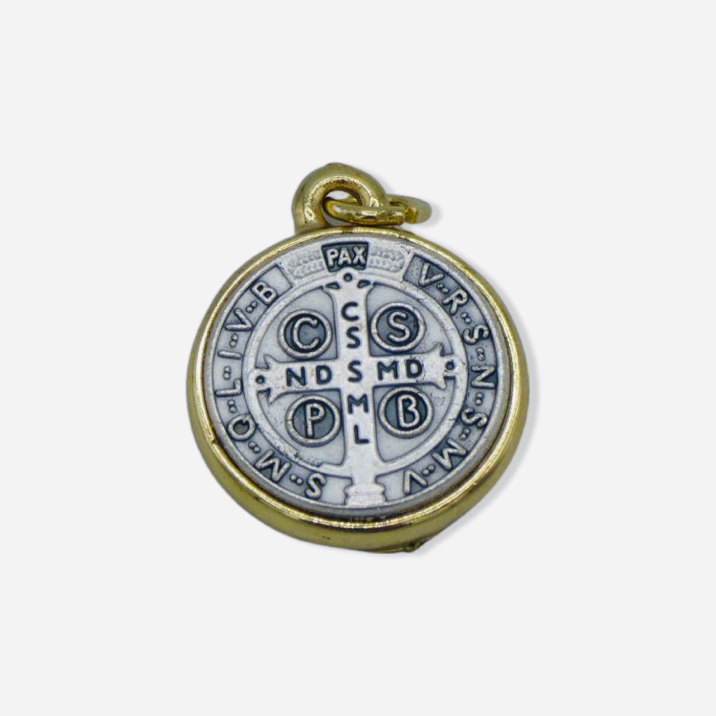 Gold and Silver St. Benedict Medal