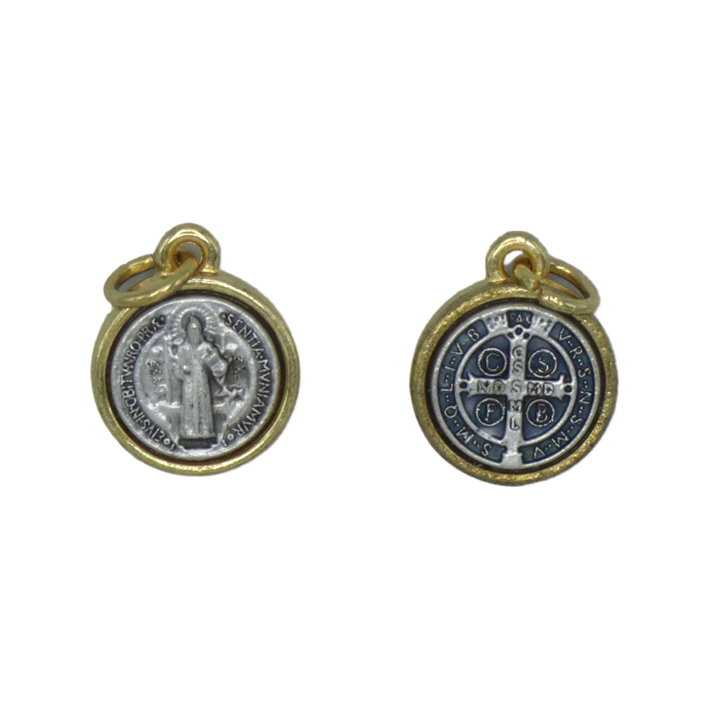 Gold and Silver St. Benedict Medal